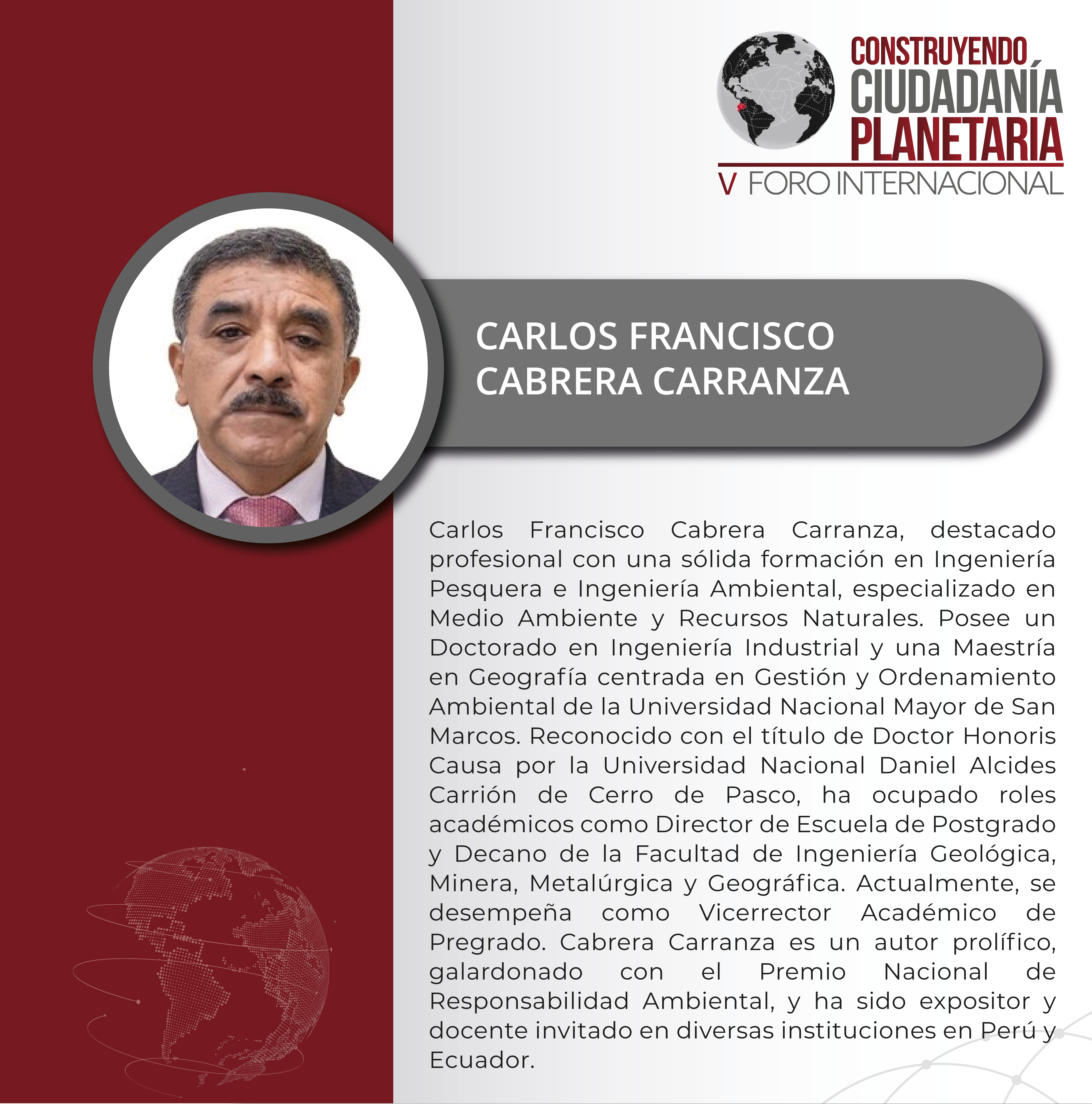 CARLOS FRANCISCO CABRERA CARRANZA