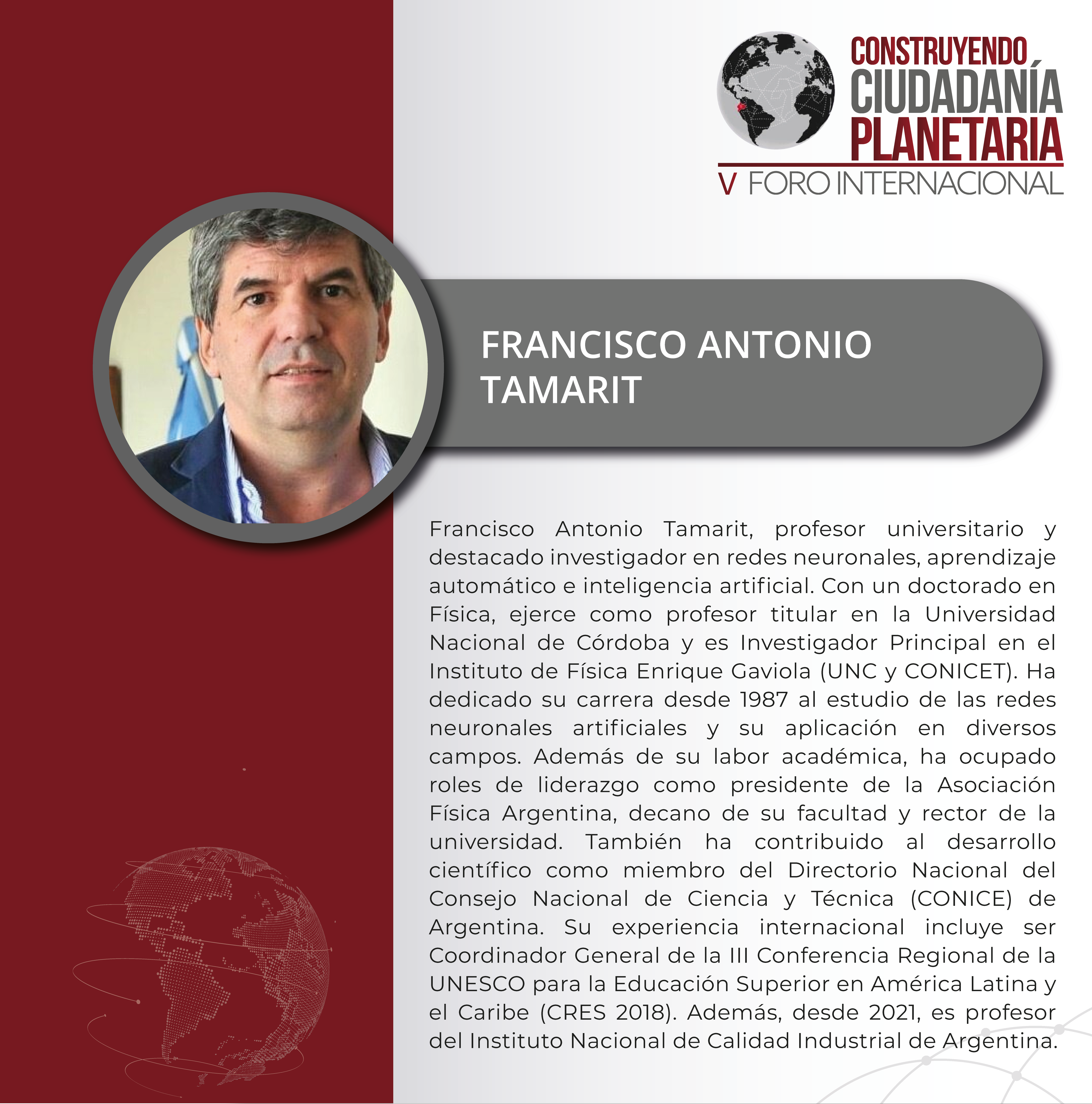 FRANCISCO ANTONIO TAMARIT