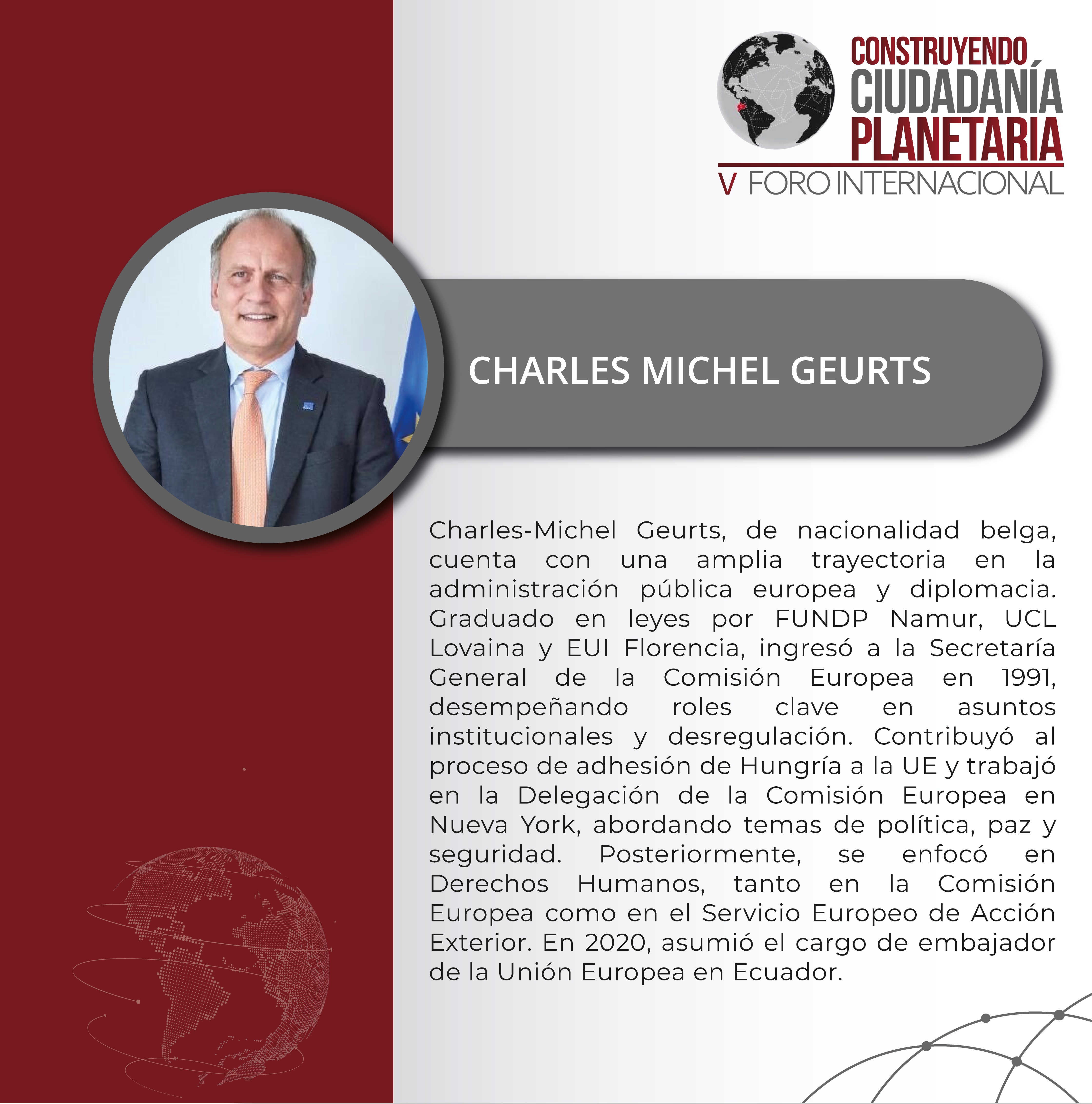 CHARLES MICHEL GEURTS